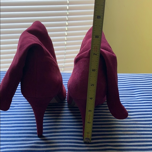 Maroon Michael Kors Ankle Booties - Picture 5 of 8